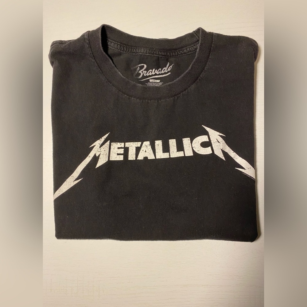 Bravado Men's Black Metallica T-Shirt